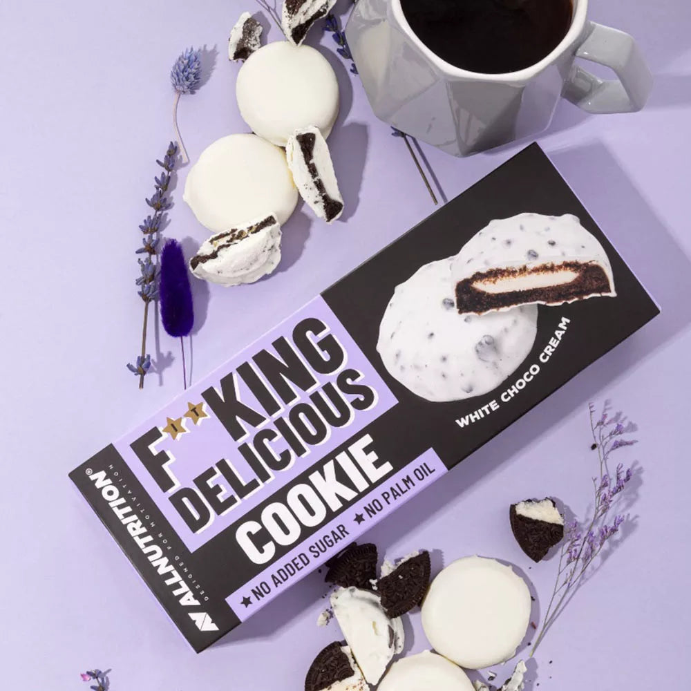 ALLNUTRITION Fitking Cookie White Chocolate Cream (128 g)