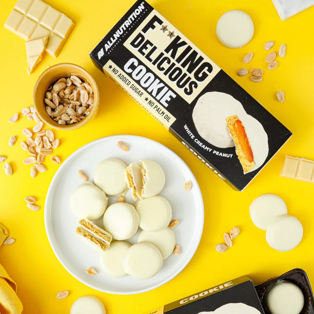 ALLNUTRITION Fitking Cookie White Creamy Peanut (128 g)