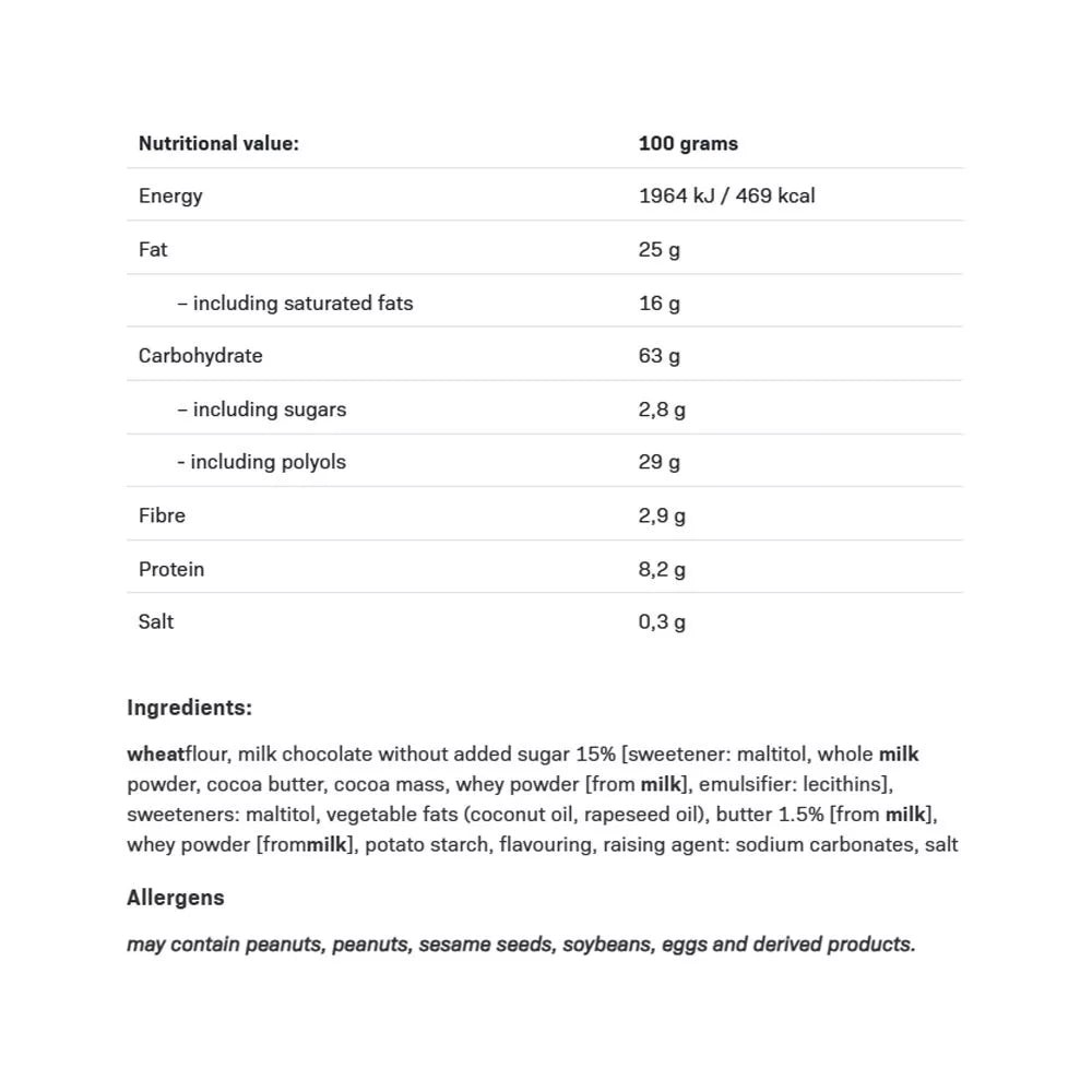 ALLNUTRITION Fitking Cookie Butter Cookies With Milk Chocolate (200 g)