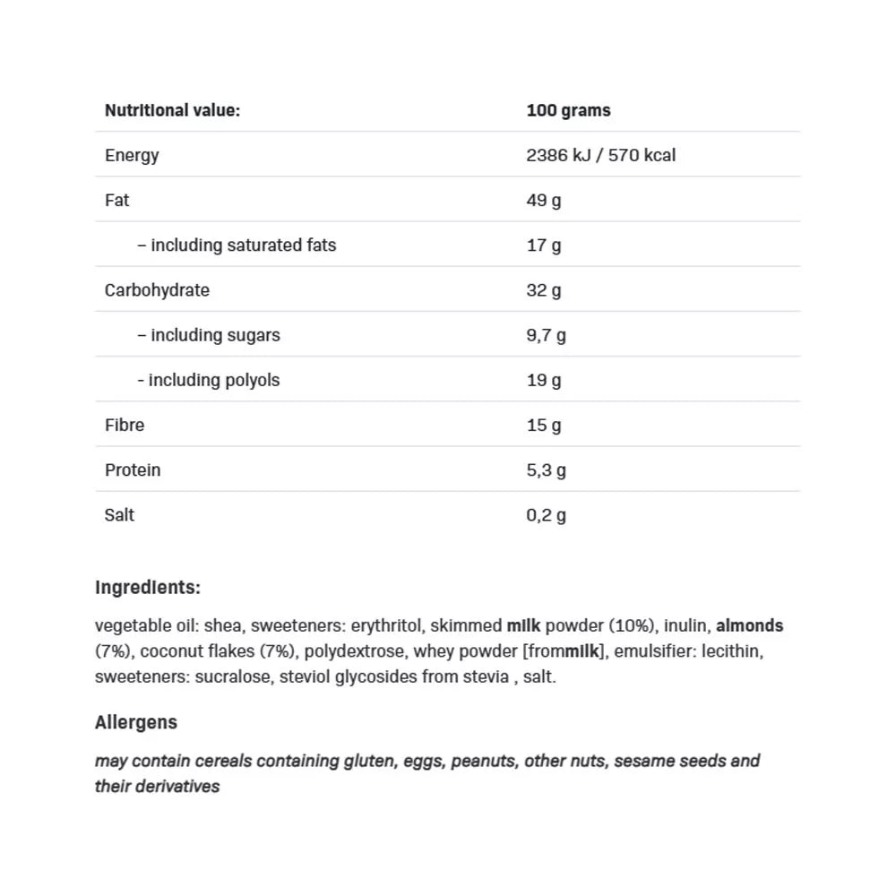ALLNUTRITION Fitking Delicious Cream (300 g, Coco Crunch)