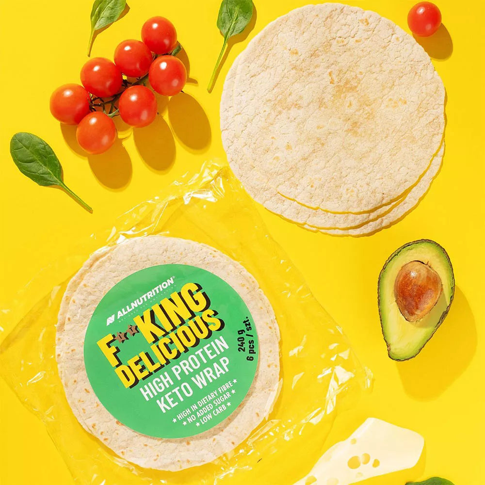 ALLNUTRITION Fitking Delicious High Protein Keto Wrap (240 g)