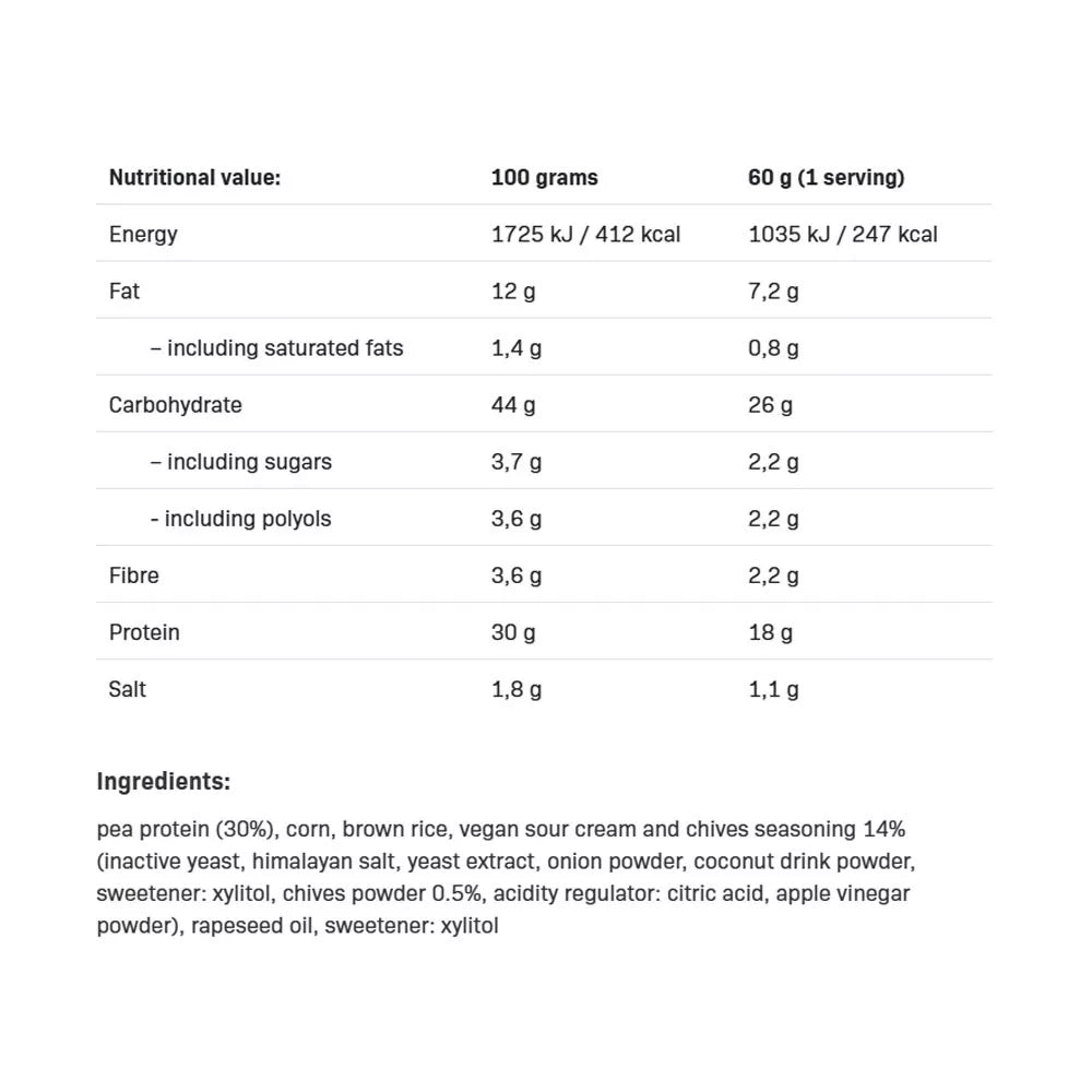 ALLNUTRITION Fitking Delicious Protein Chips (60 g, Fromage Flavour)