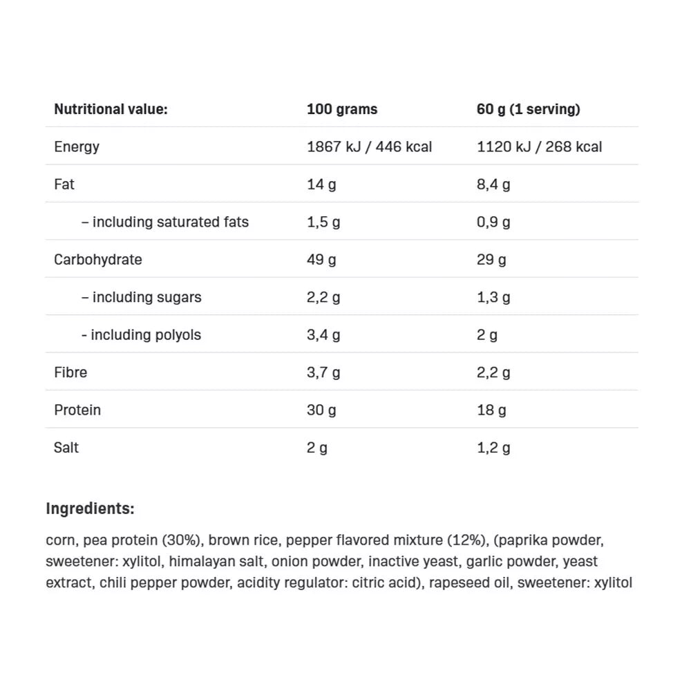 ALLNUTRITION Fitking Delicious Protein Chips (60 g, Sweet Paprika)