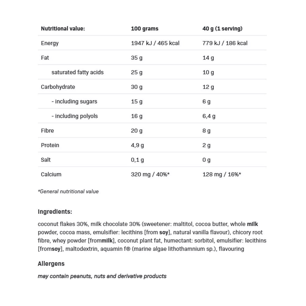 ALLNUTRITION Fitking Snack Bar (40 g, Caramel Peanut)