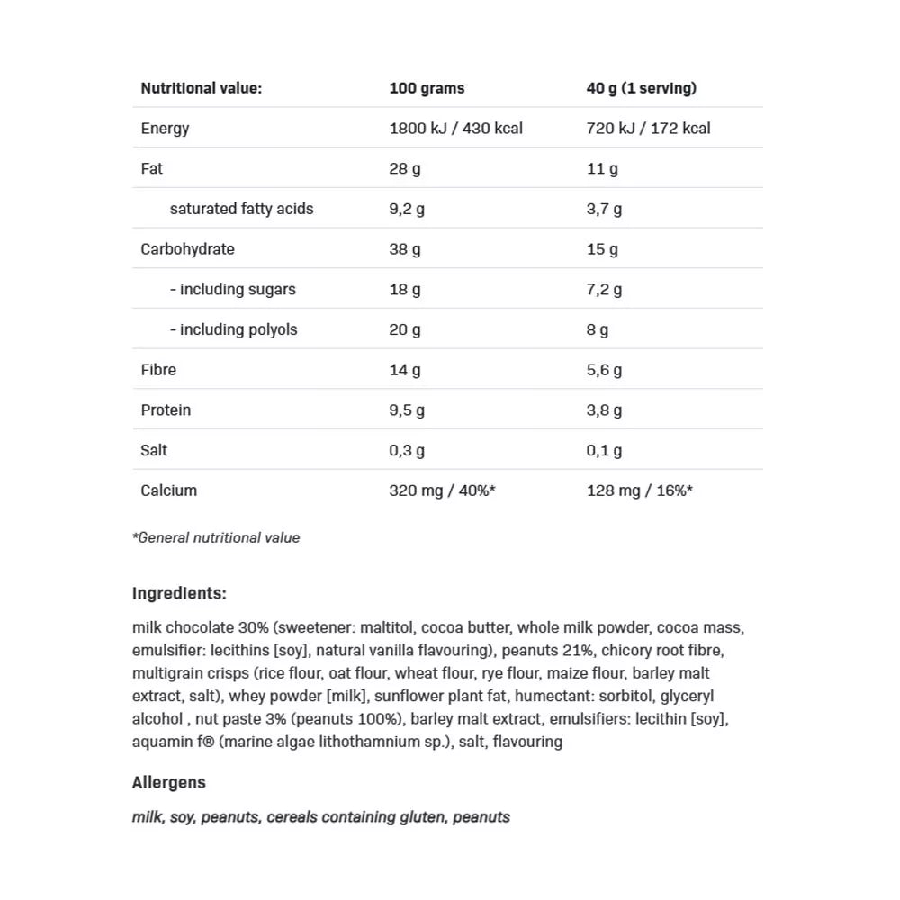 ALLNUTRITION Fitking Snack Bar (40 g, Coconut)