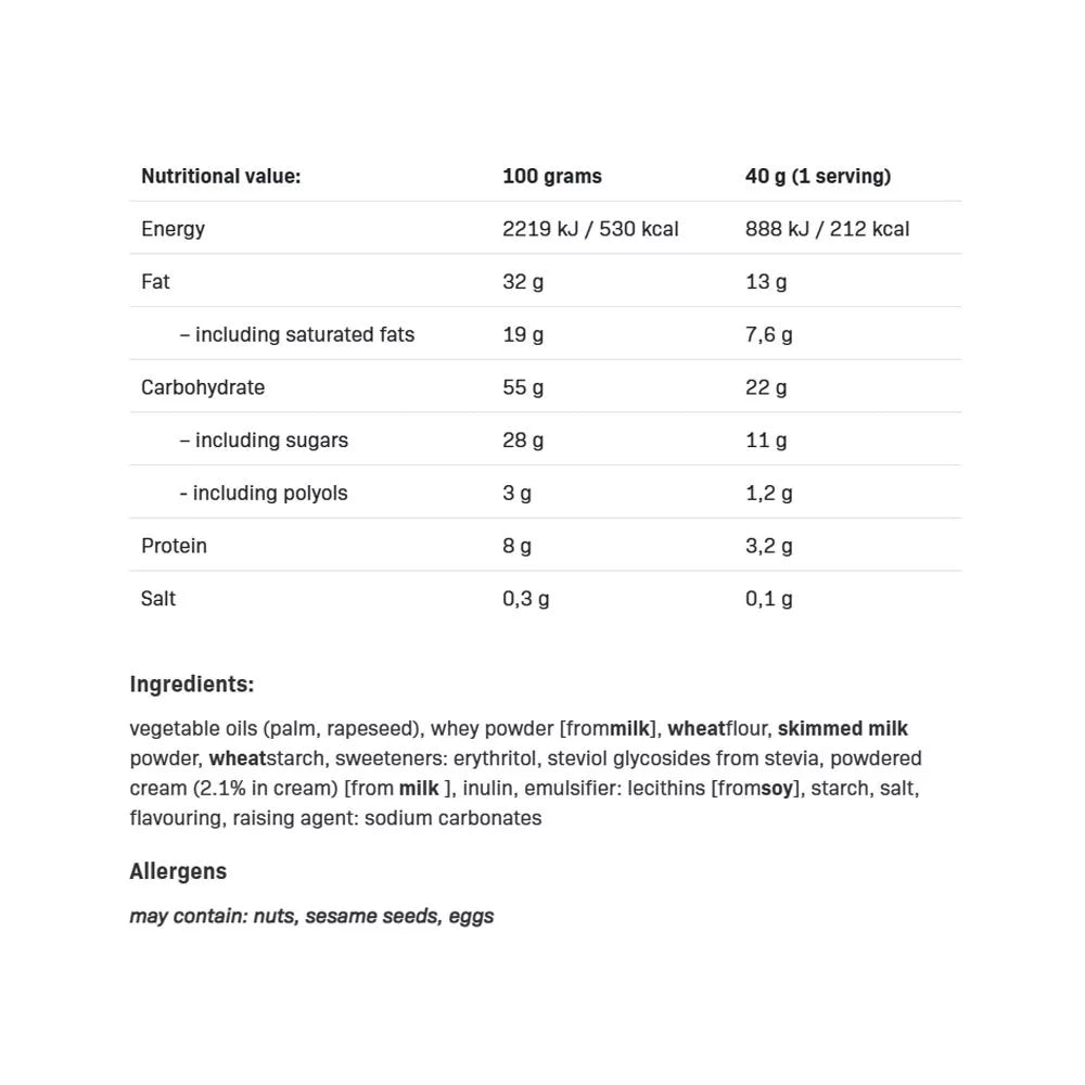 ALLNUTRITION Fitking Delicious Wafers (80 g, Cream)