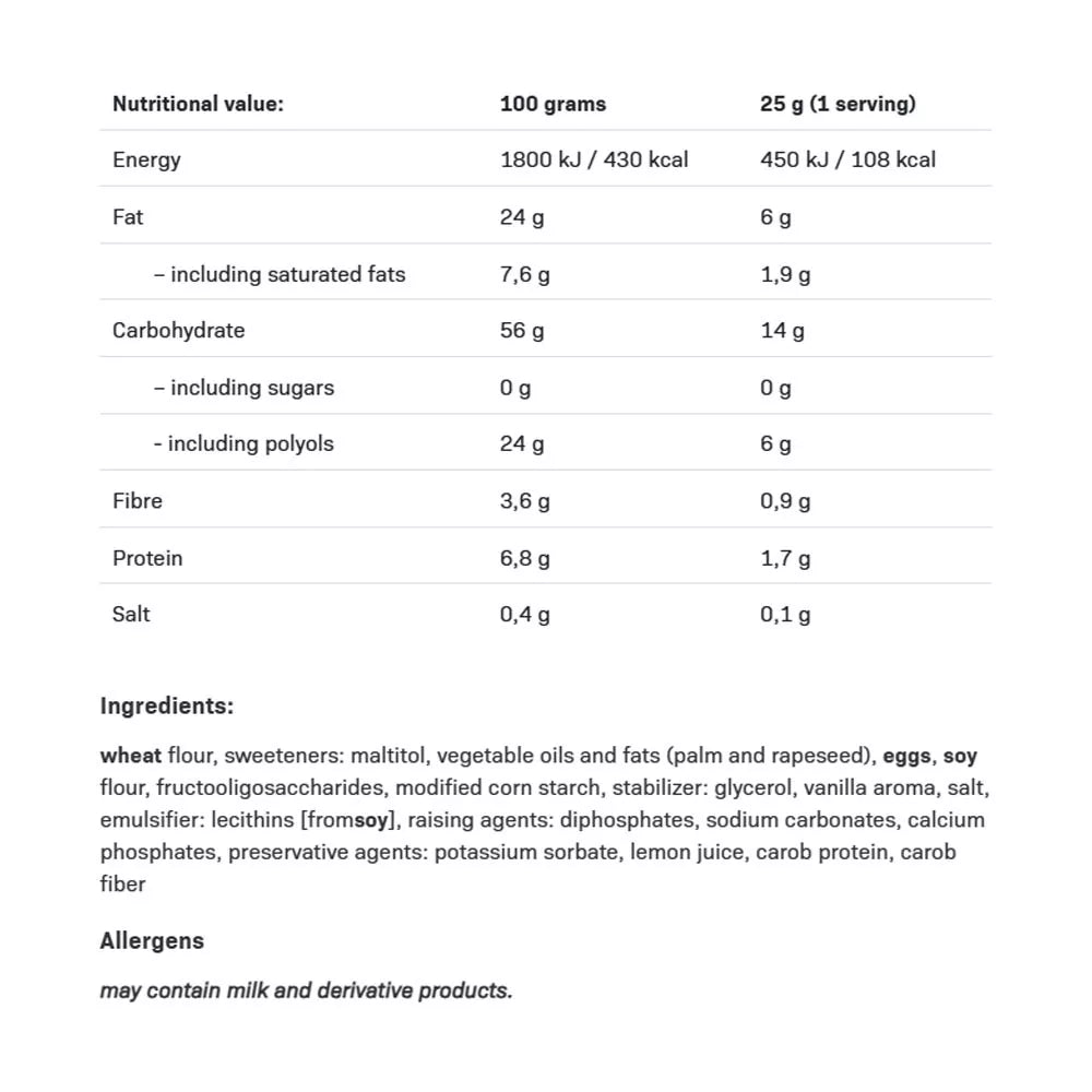 ALLNUTRITION Fitking Delicious Waffle Vanilla Flavour (150 g)