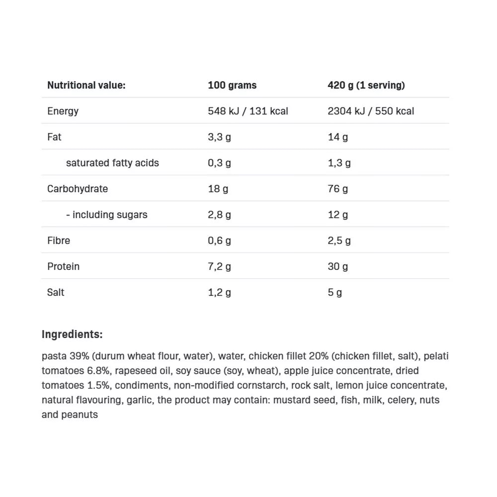 ALLNUTRITION Fitmeal Tuscan (420 g)