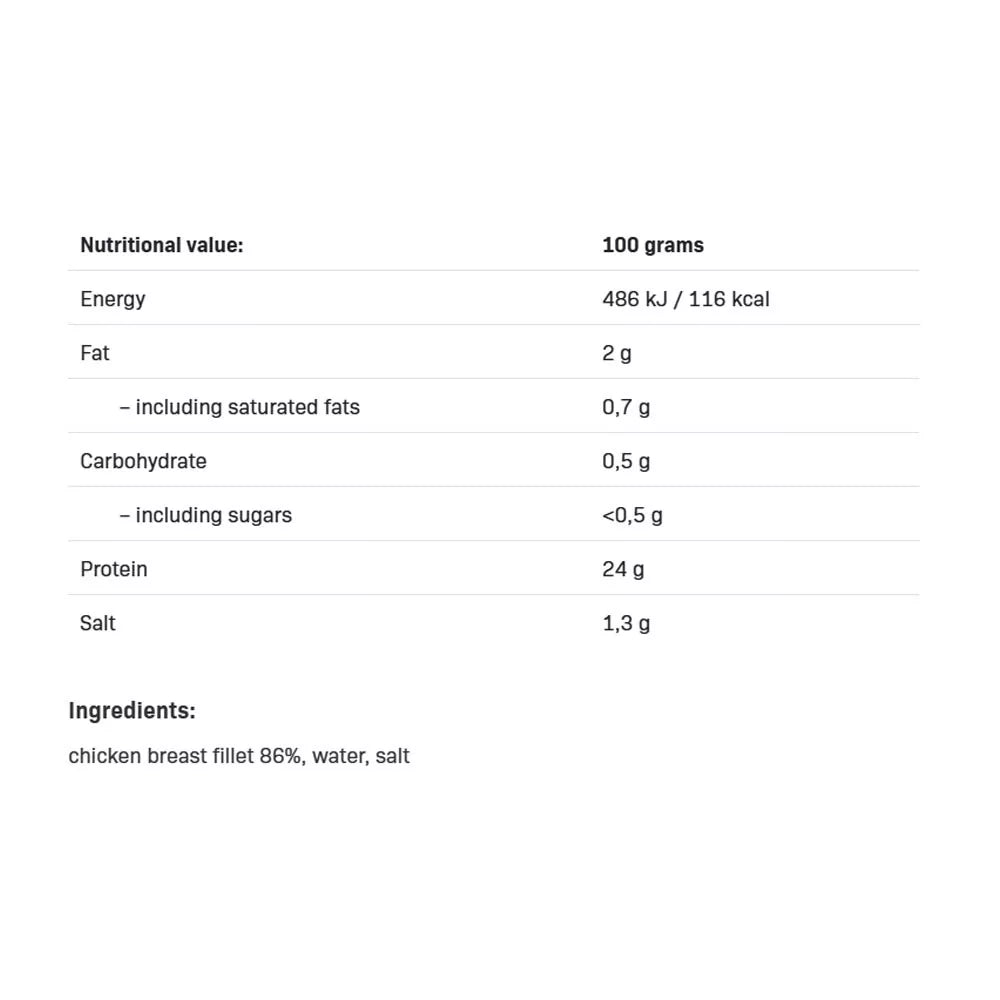 ALLNUTRITION Fitmeal Chicken Breast In Its Own Sauce (150 g)