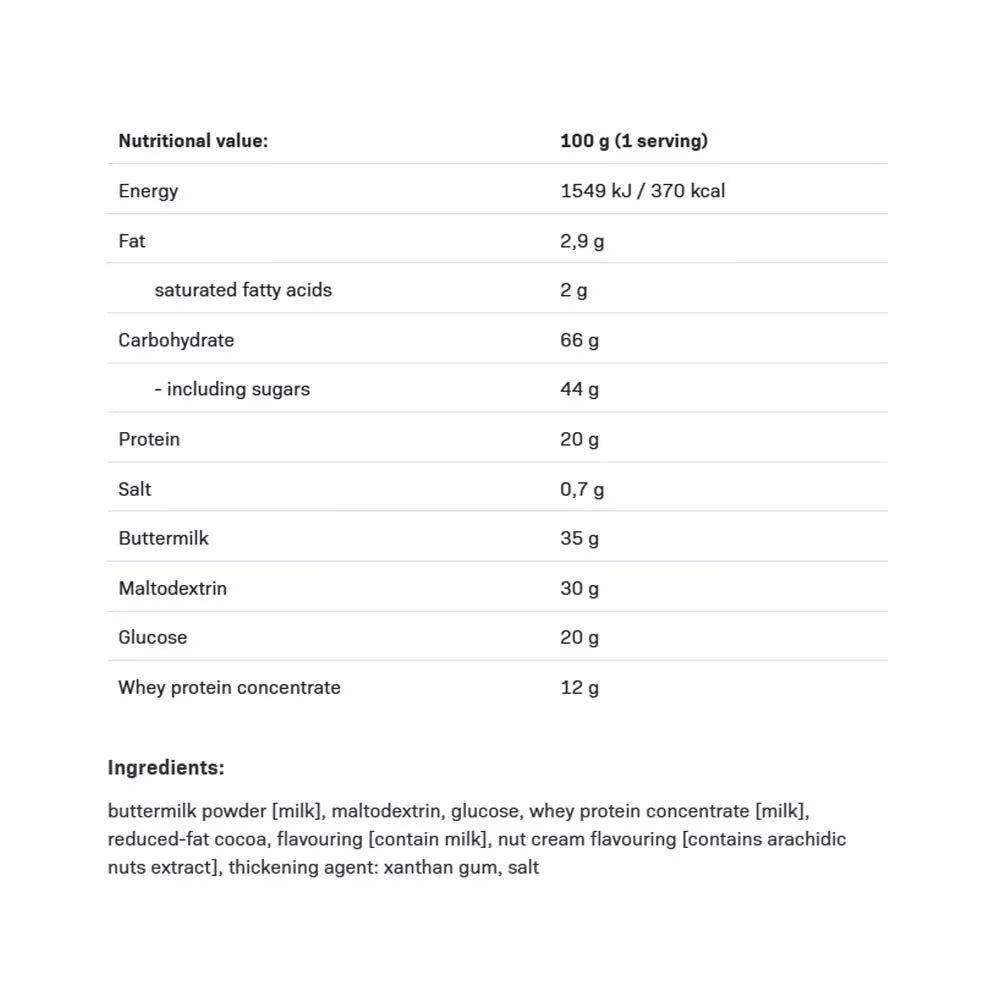 ALLNUTRITION Gainer Delicious (3000 g, Chocolate Peanut Butter)