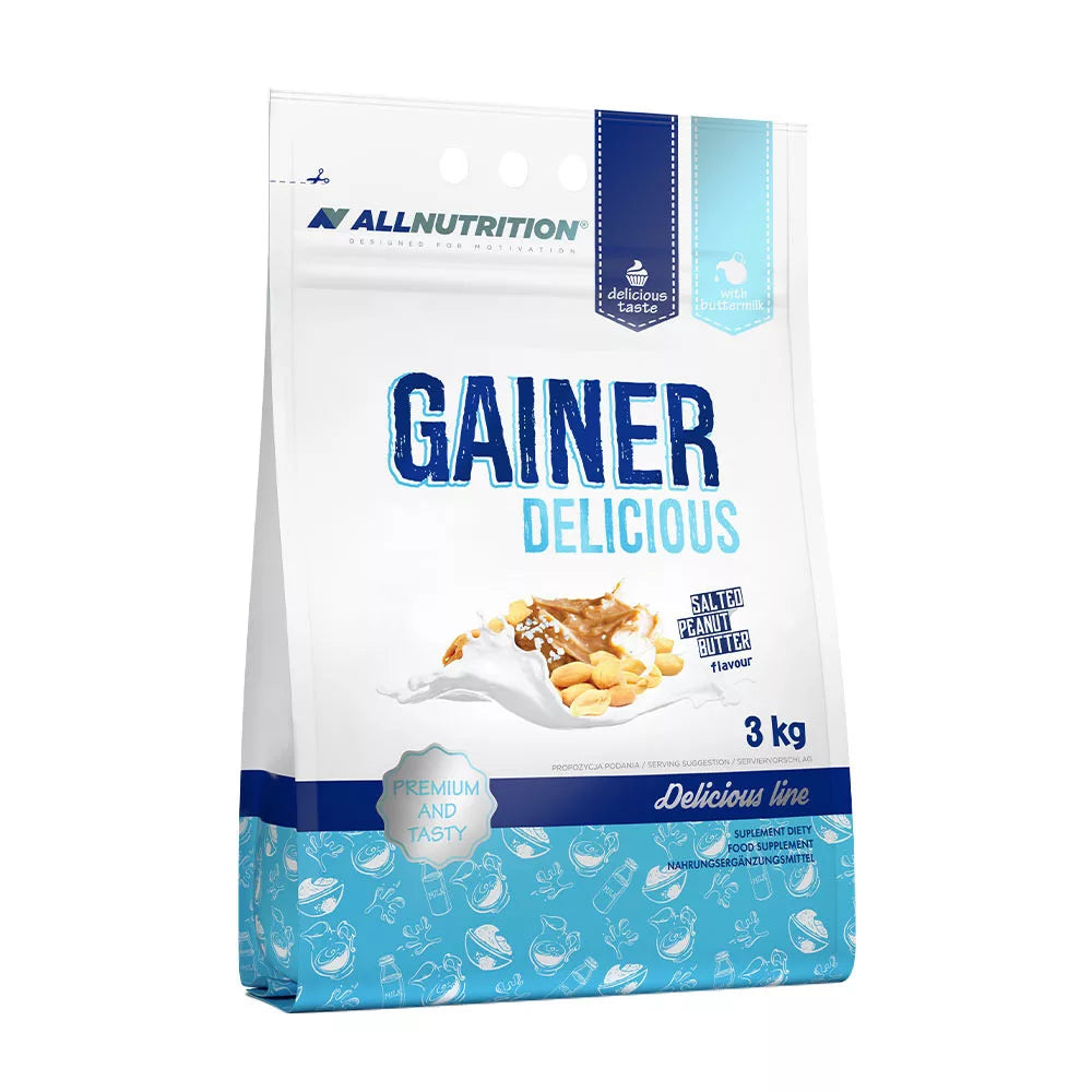 ALLNUTRITION Gainer Delicious (3000 g, Salted Peanut Butter)