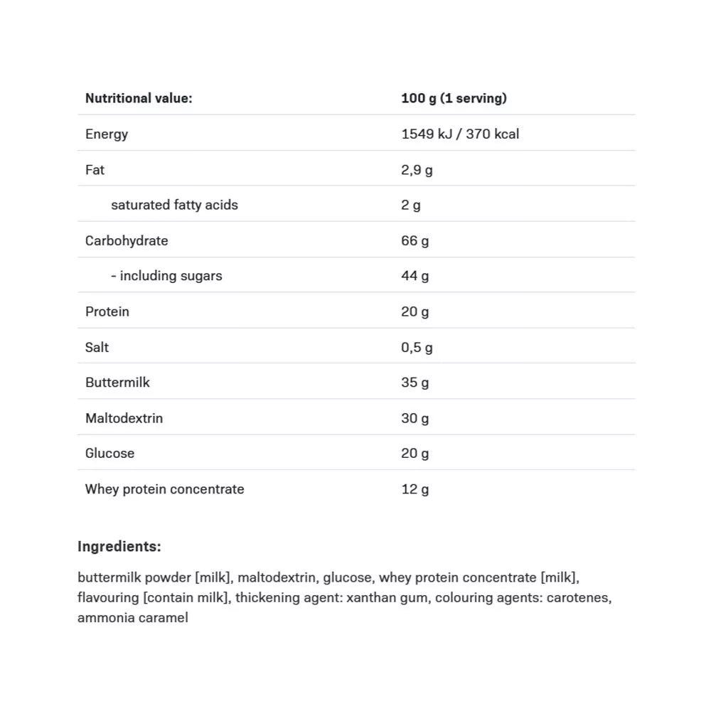 ALLNUTRITION Gainer Delicious (3000 g, Toffee)