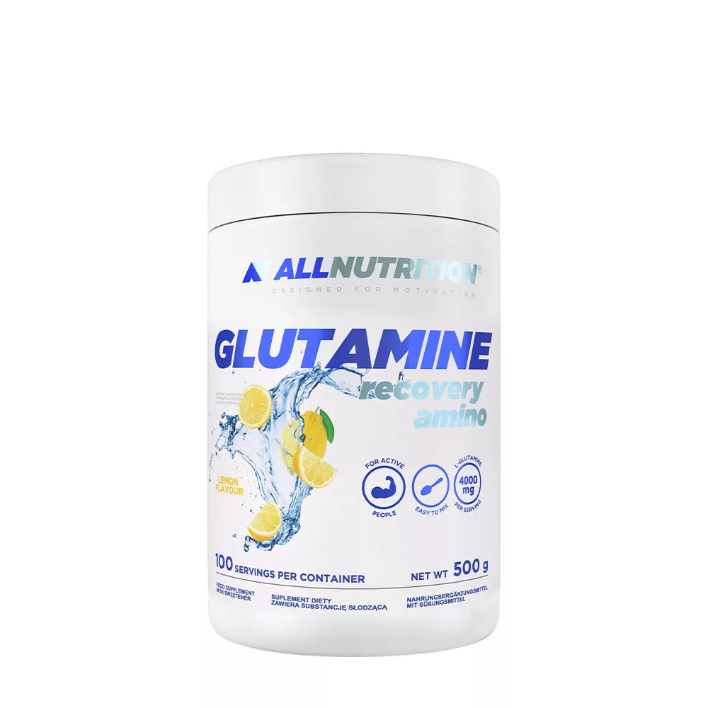 ALLNUTRITION Glutamine Recovery Amino (500 g, Lemon)
