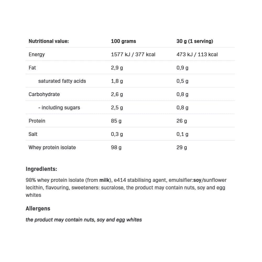 ALLNUTRITION Isolate Protein (908 g, Caramel)