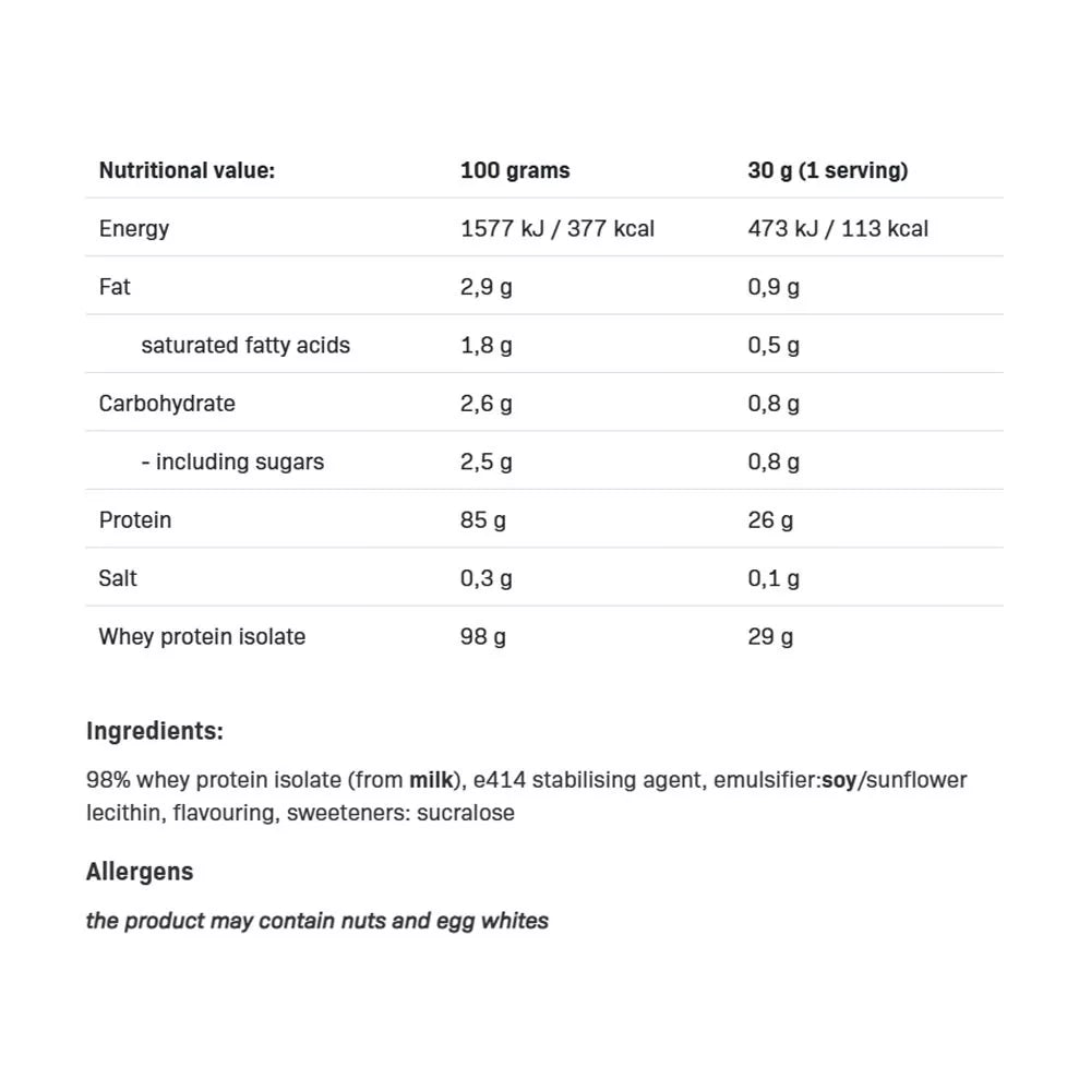 ALLNUTRITION Isolate Protein (908 g, Chocolate Cookie)