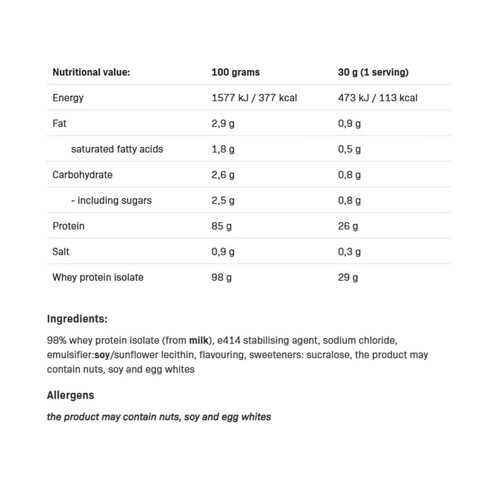 ALLNUTRITION Isolate Protein (908 g, Salted Caramel)