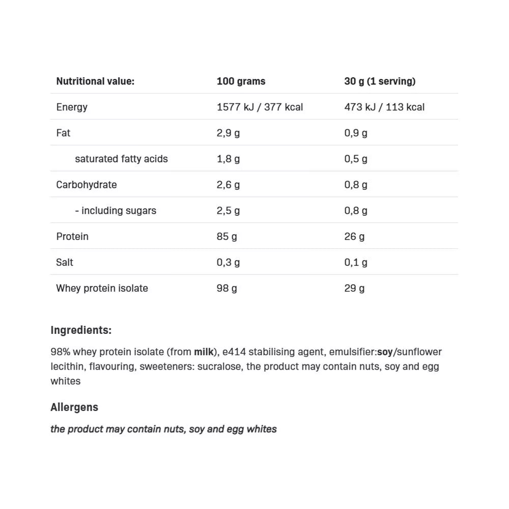 ALLNUTRITION Isolate Protein (908 g, Caramel Ice Cream)