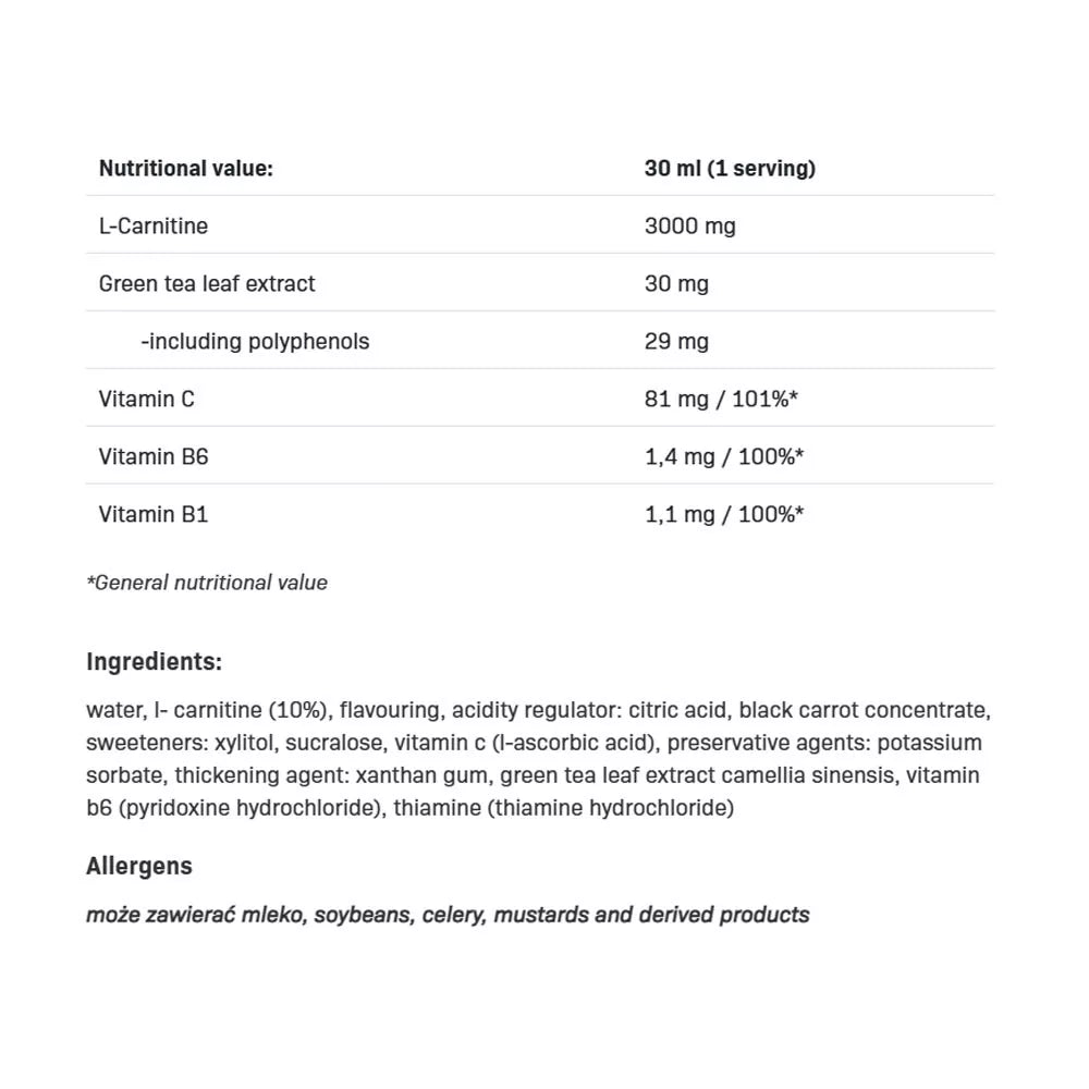 ALLNUTRITION L-Carni (1000 ml, Cherry)