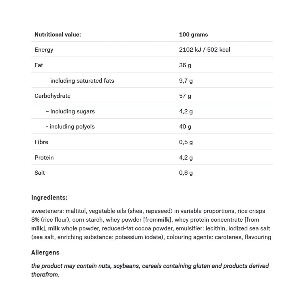 ALLNUTRITION NUTLOVE Caramello (480 g)