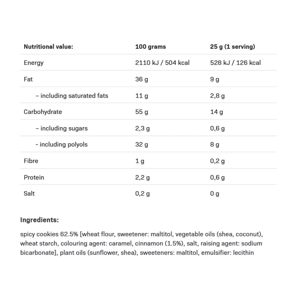 ALLNUTRITION NUTLOVE Cokkie Crunch Cinnamon (500 g)