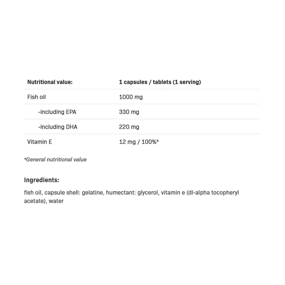 ALLNUTRITION Omega 3 Strong (90 Capsules)