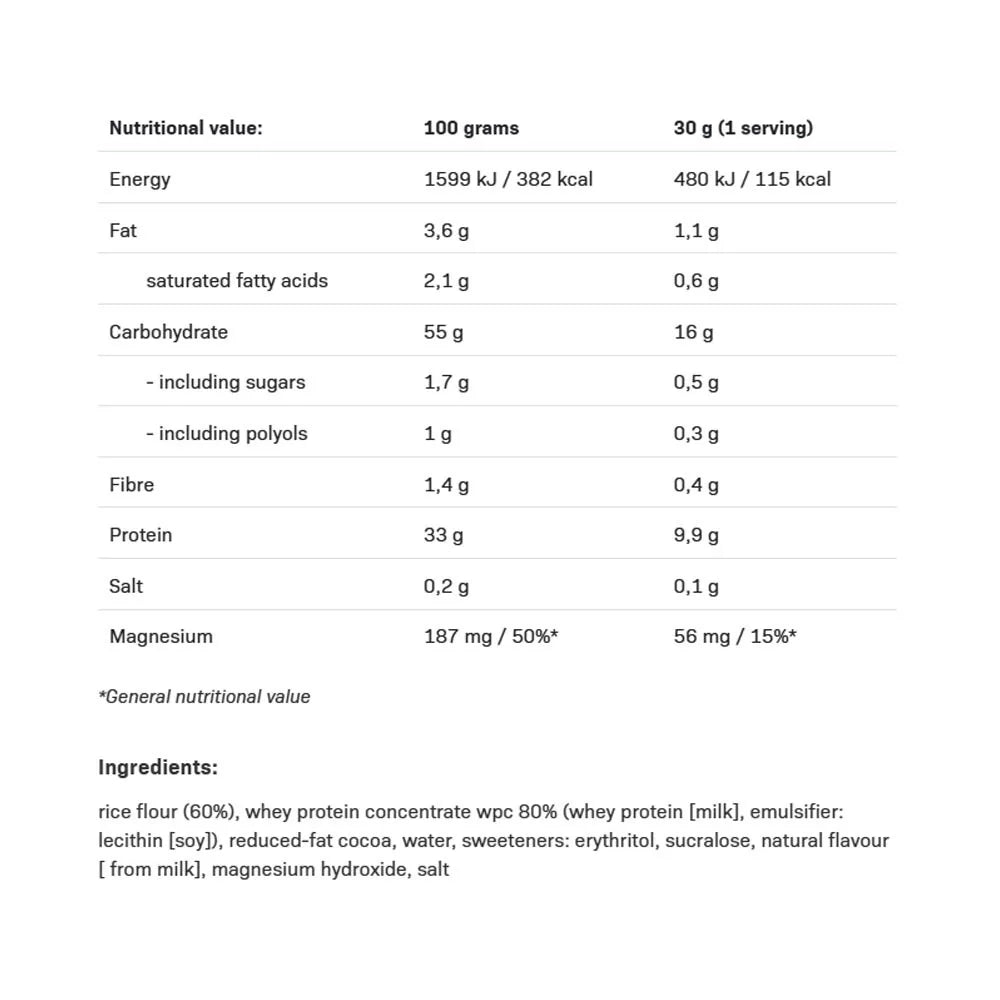 ALLNUTRITION Protein Rice Porridge (400 g, Chocolate)