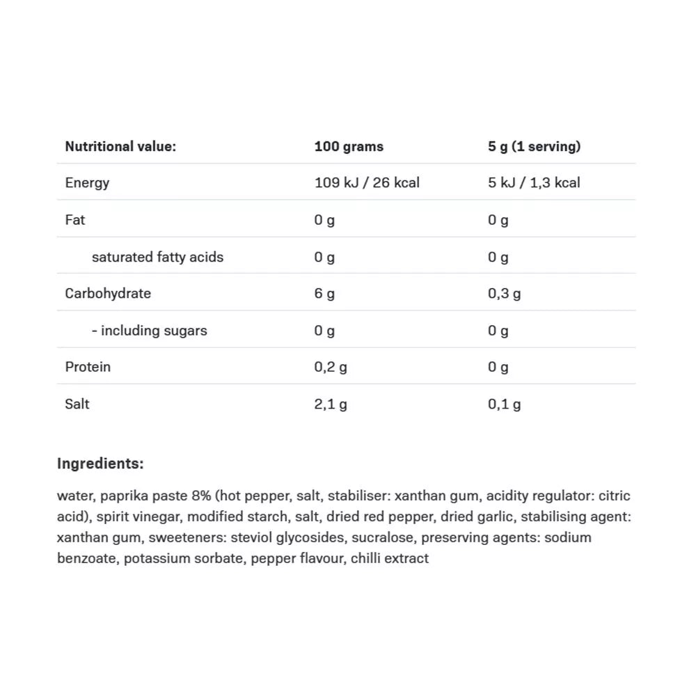 ALLNUTRITION Thai Sweet Chilli Sauce (400 g)