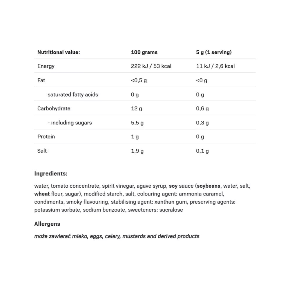 ALLNUTRITION BBQ Sauce (440 g)