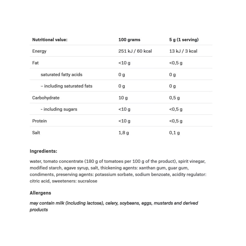 ALLNUTRITION Ketchup (460 g)