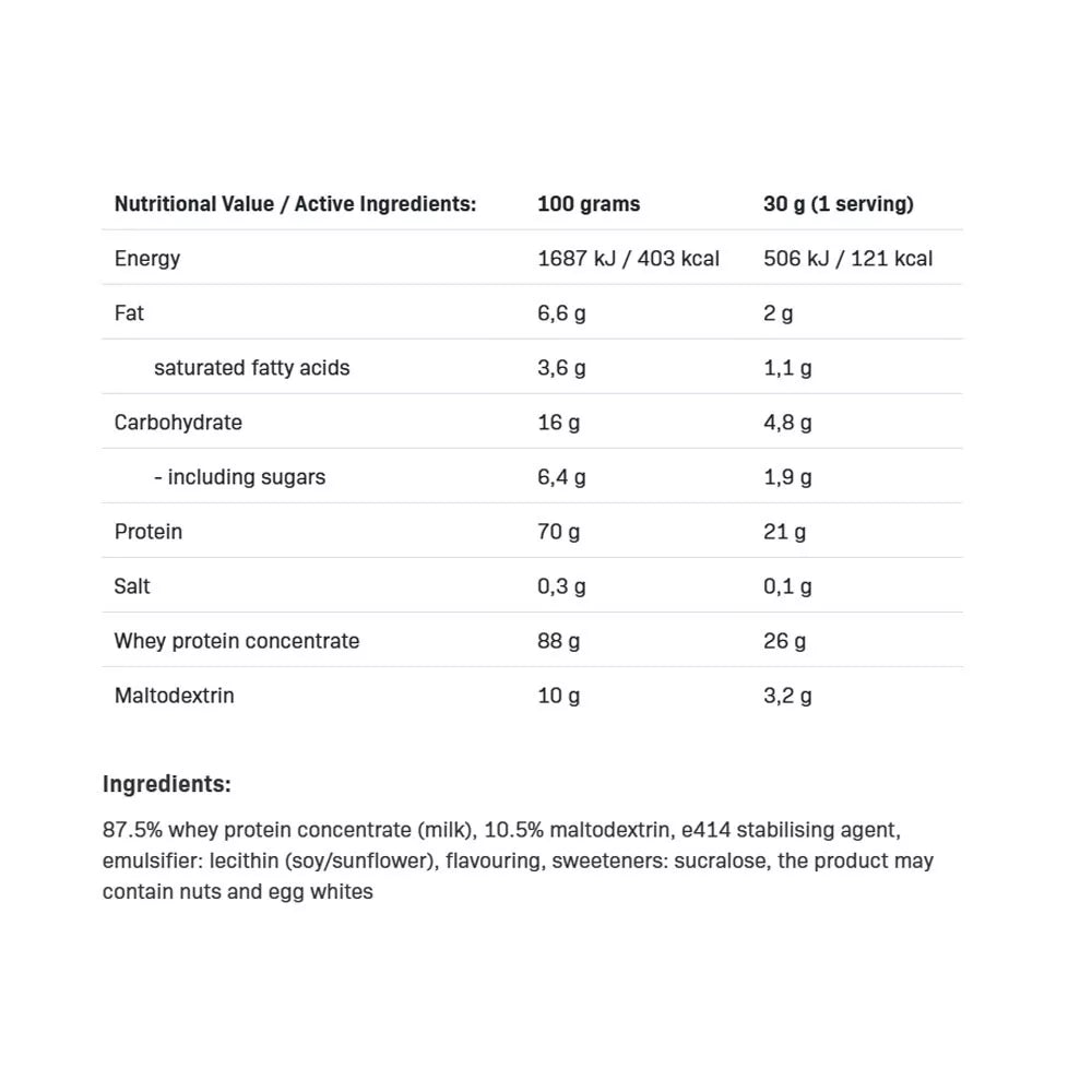 ALLNUTRITION Whey Protein (2270 g, Cookie Cream)
