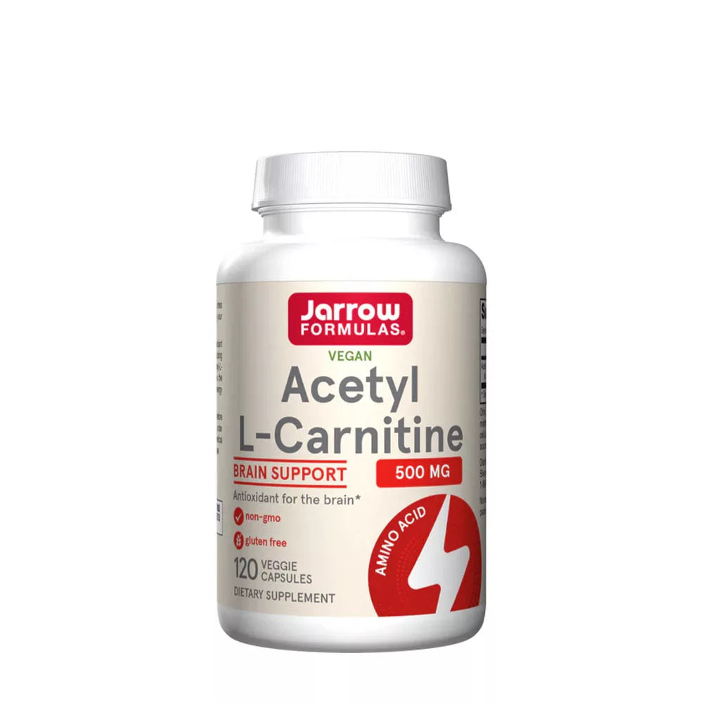 Jarrow Formulas Acetyl L-Carnitine 500 Mg (60 Veg Capsules)