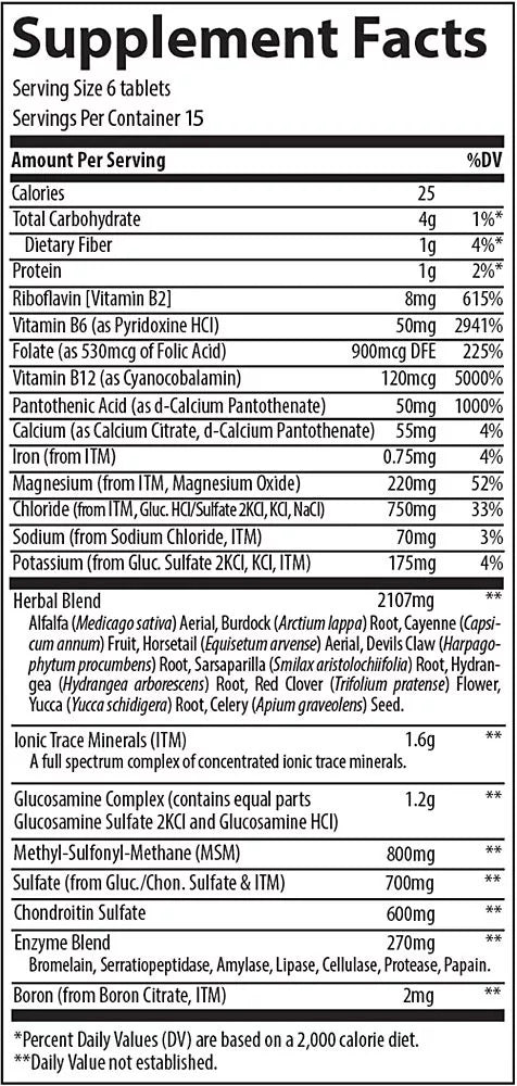 Trace Minerals ActivJoint Platinum (180 Tablets)