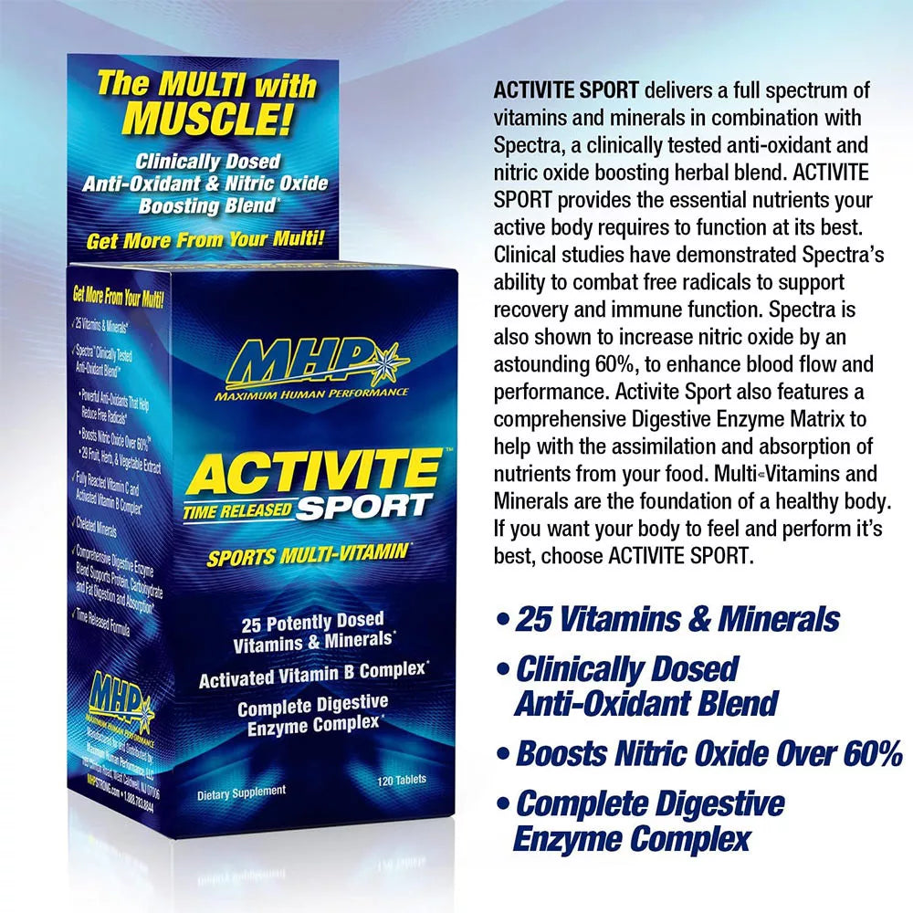 MHP Activite Sport (120 Tablets)