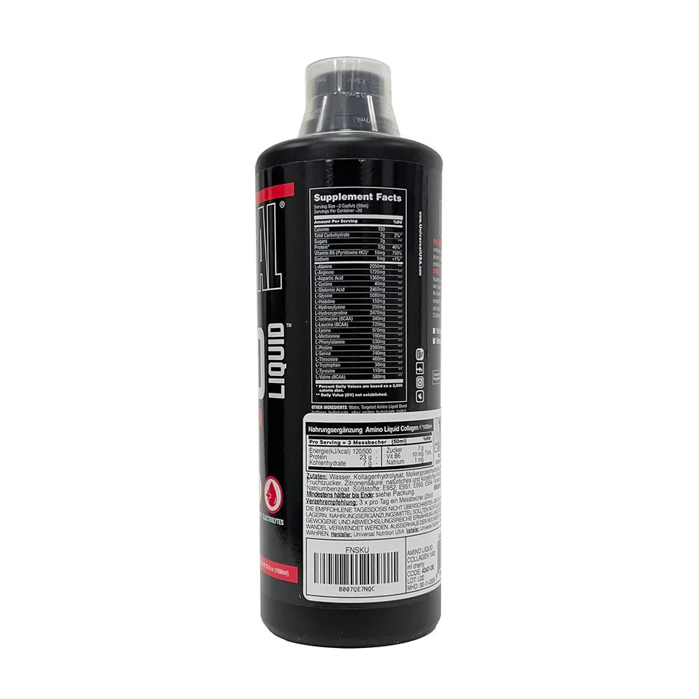 Universal Nutrition Amino Liquid (1000 ml, Cherry Burst)