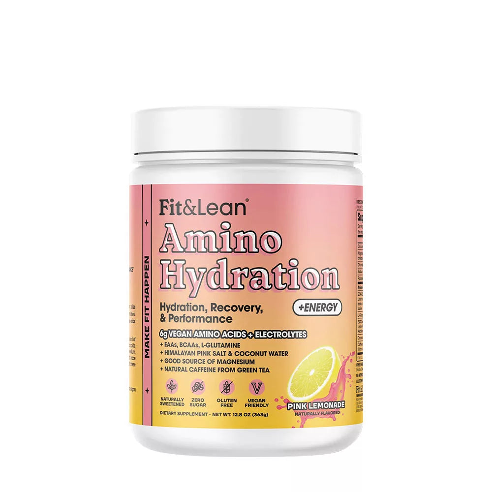 Fit & Lean Amino Hydration & Energy (363 g, Pink Lemonade)