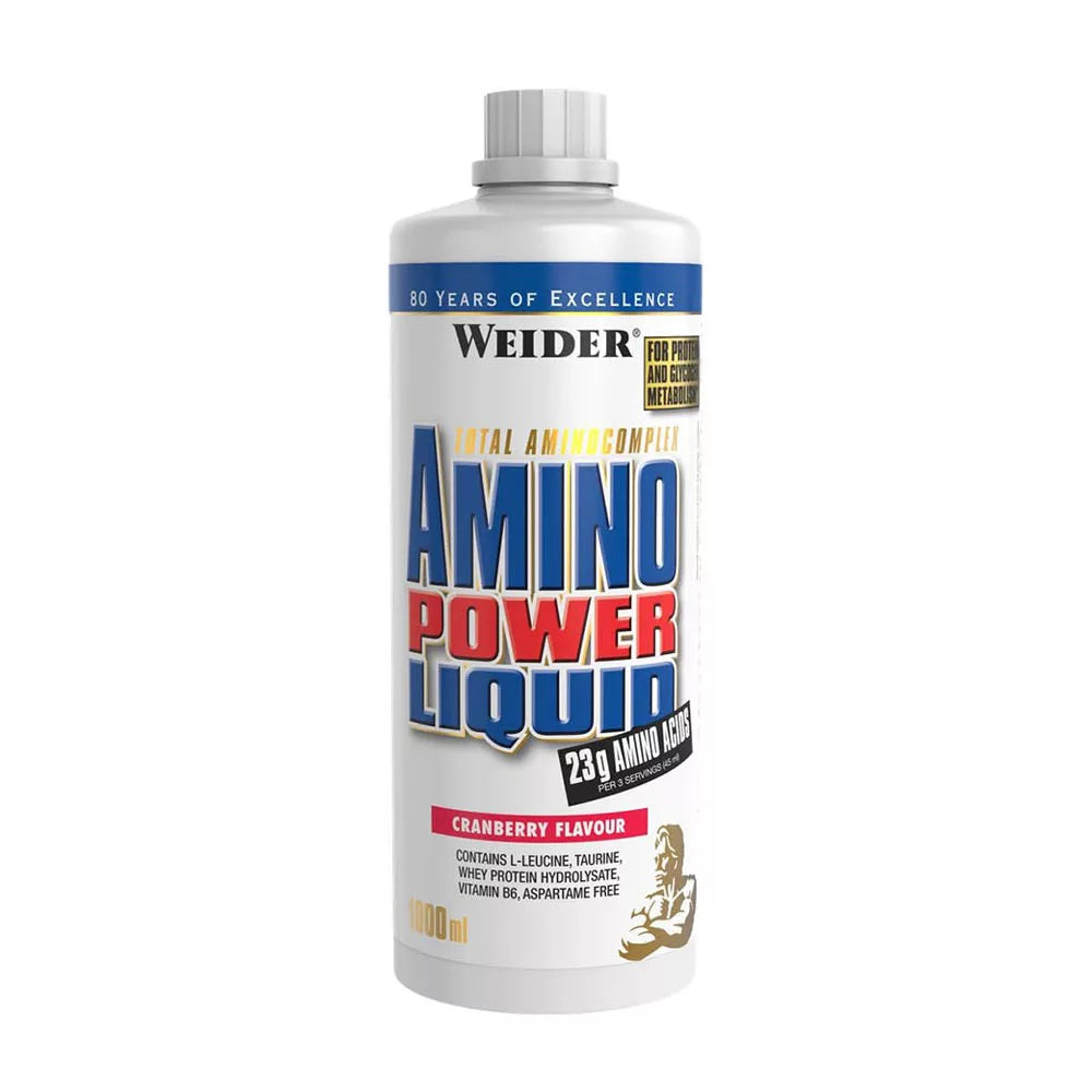 Weider Amino Power Liquid (1000 ml, Cranberry)