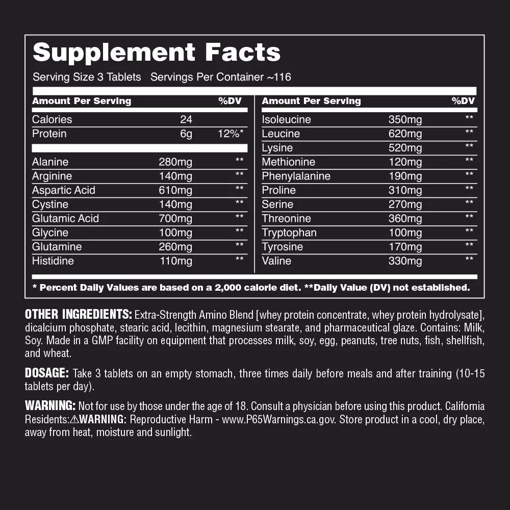 Universal Nutrition Amino 2700™ (350 Tablets)
