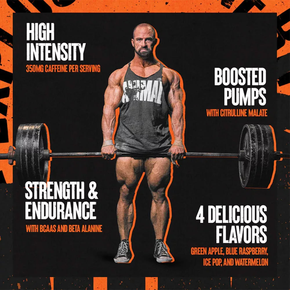 Universal Nutrition Animal Fury (492 g, Blue Raspberry)