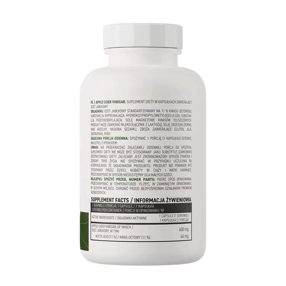 OstroVit Apple Cider Vinegar VEGE (90 Capsules)