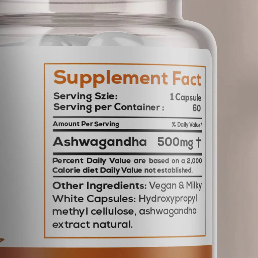 Oly Ashwagandha 500 mg (60 Capsules)