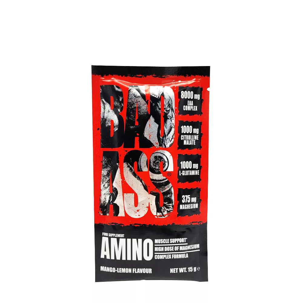 Bad Ass Nutrition Amino Sample (1 Sachet, Mango Lemon)
