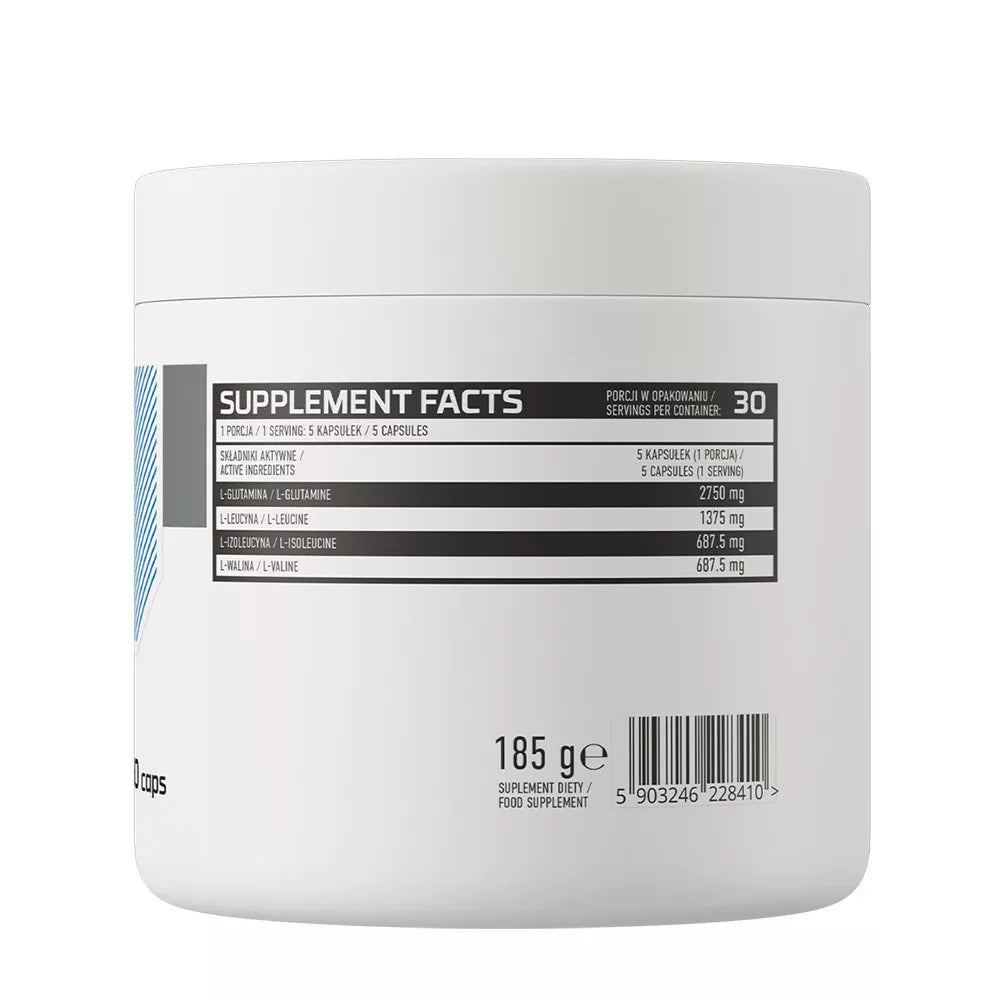 OstroVit BCAA + Glutamine 5500 MG (150 Capsules)