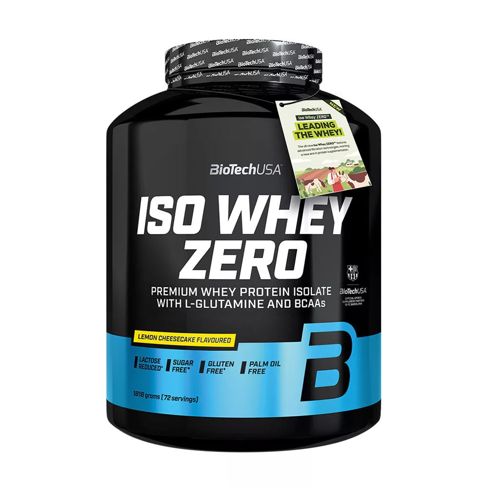 BioTechUSA Iso Whey Zero (1816 g, Lemon cheesecake)