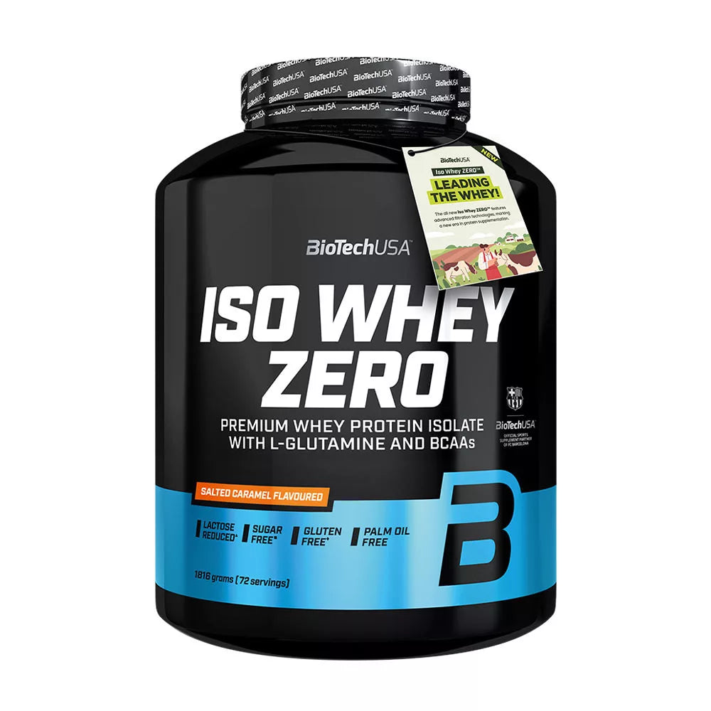 BioTechUSA Iso Whey Zero (1816 g, Salted Caramel)