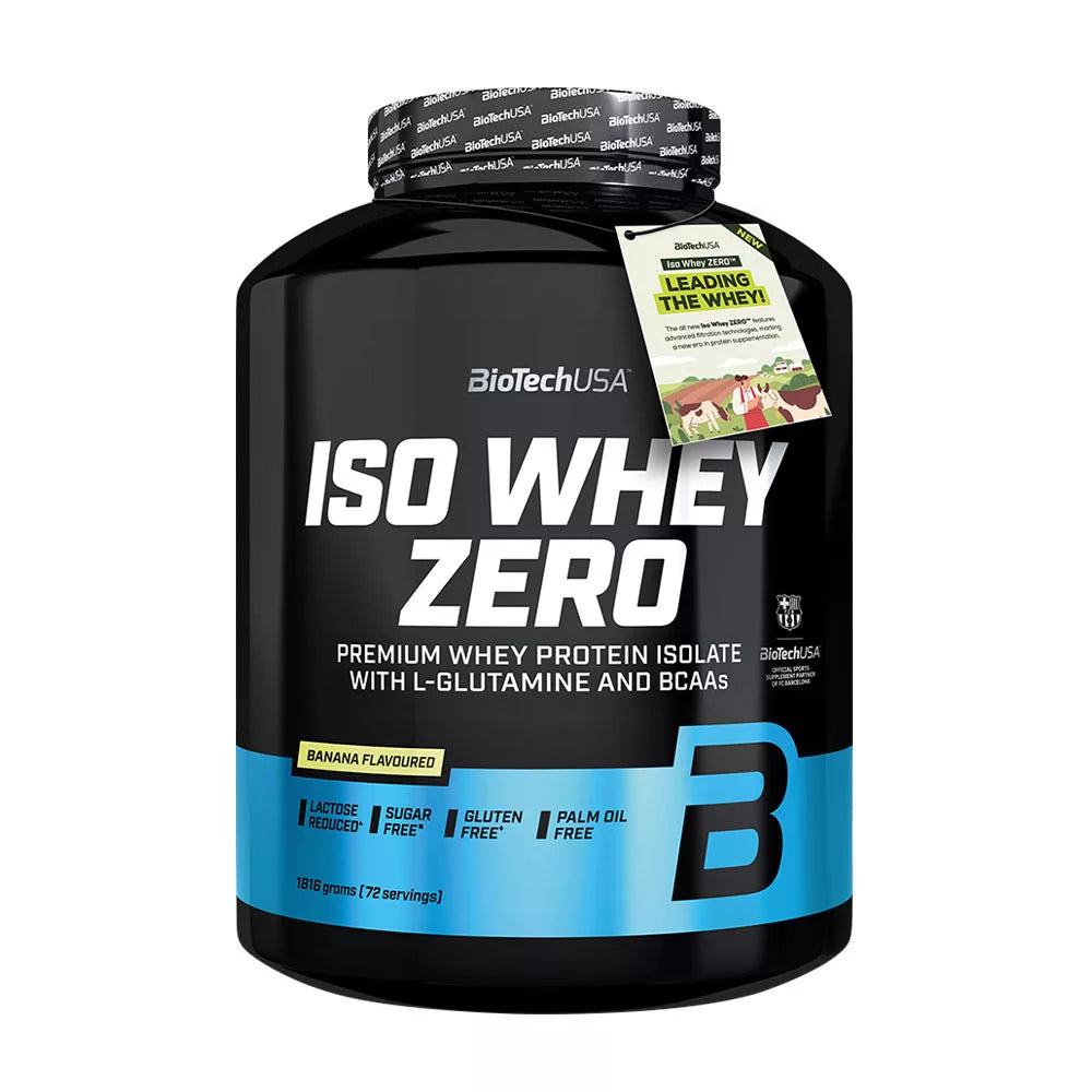 BioTechUSA Iso Whey Zero (1816 g, Banana)