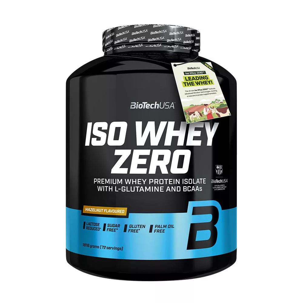 BioTechUSA Iso Whey Zero (1816 g, Hazelnut)