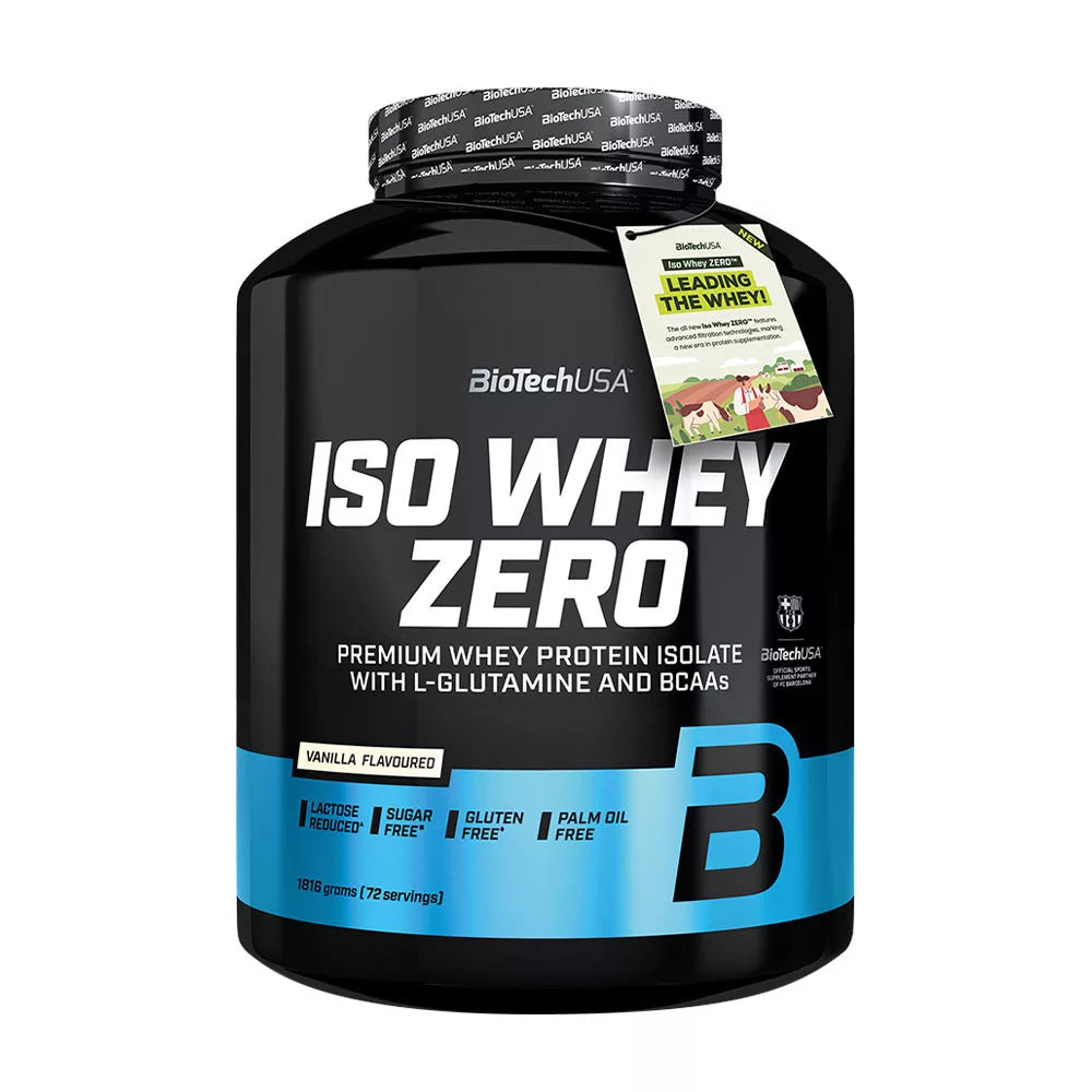 BioTechUSA Iso Whey Zero (1816 g, Vanilla)