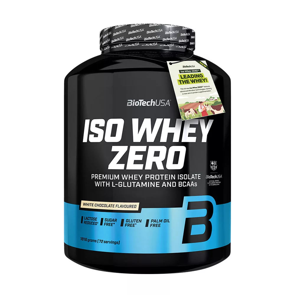 BioTechUSA Iso Whey Zero (1816 g, White Chocolate)