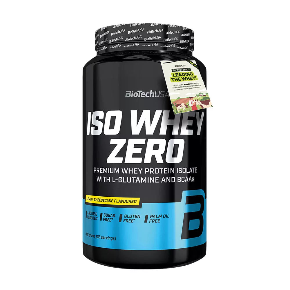 BioTechUSA Iso Whey Zero (908 g, Lemon cheesecake)