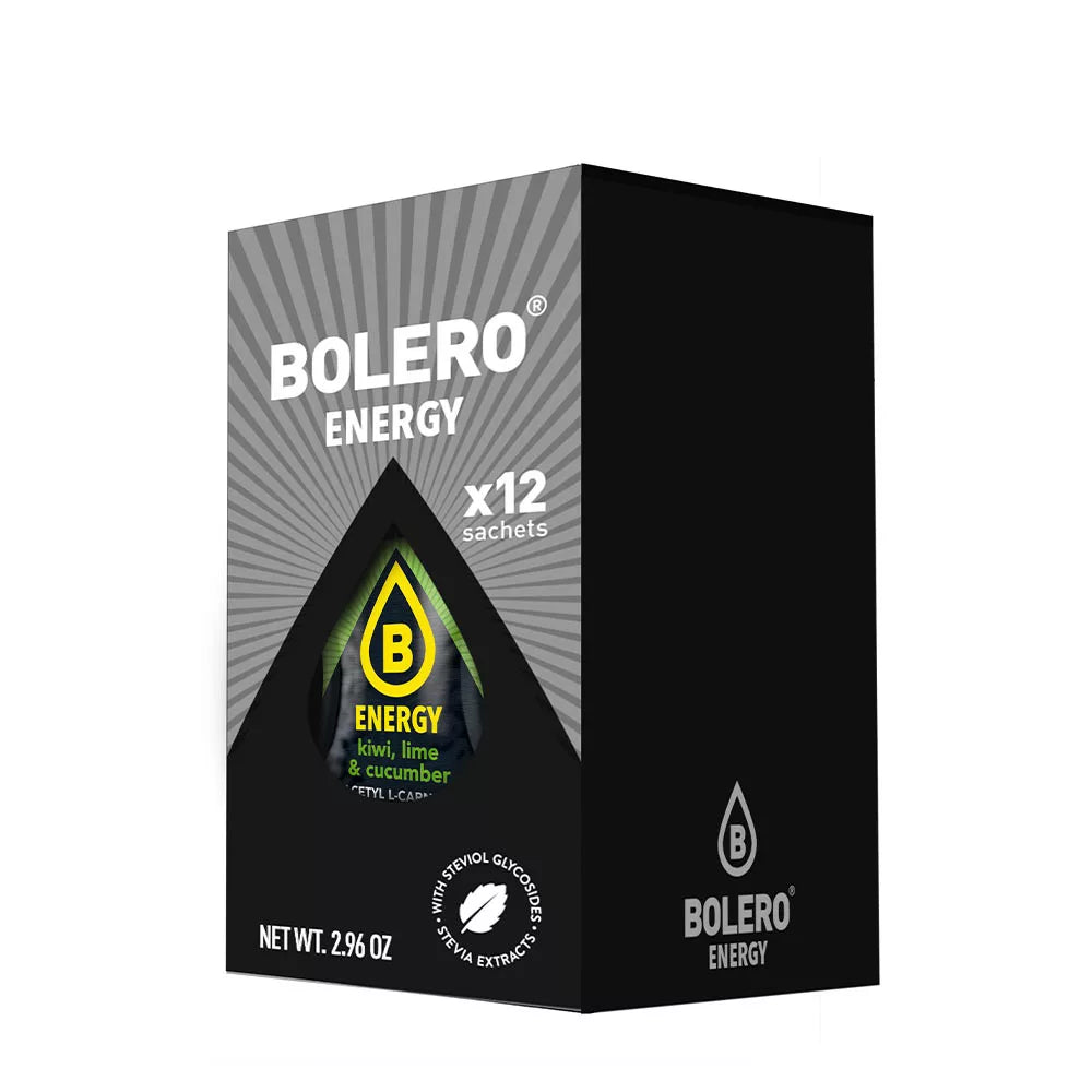 Bolero Energy Mix (12 x 7 g, Kiwi – Lime – Cucumber)